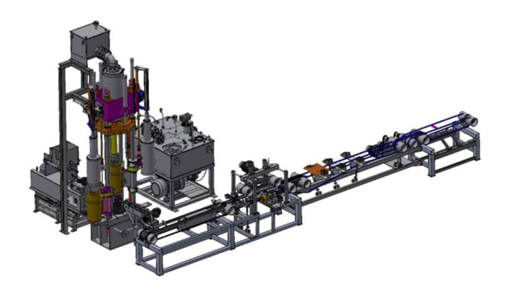 Electrode Pressvertical Electrode Press Line