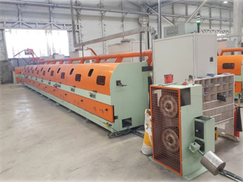 Dry Drawing Dry Wire Drawing Machine With 10 Capstan